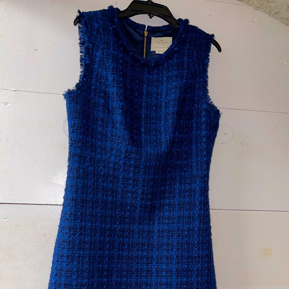 BRAND NEW Kate Spade Winter Fun Blue Professional Dress